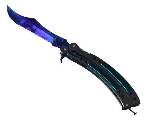 Butterfly Knife Doppler Sapphire CS2